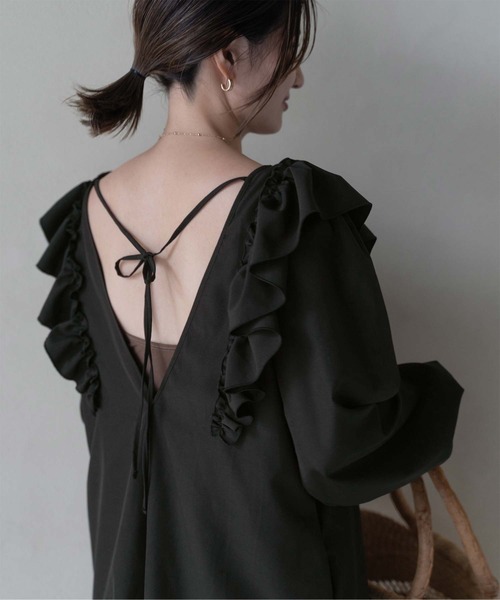 sea dress 3点セット/長袖オールインワンラッシュガード×ビキニ/水着 3点セット/長袖オールインワンラッシュガード×ビキニ/水着（水着