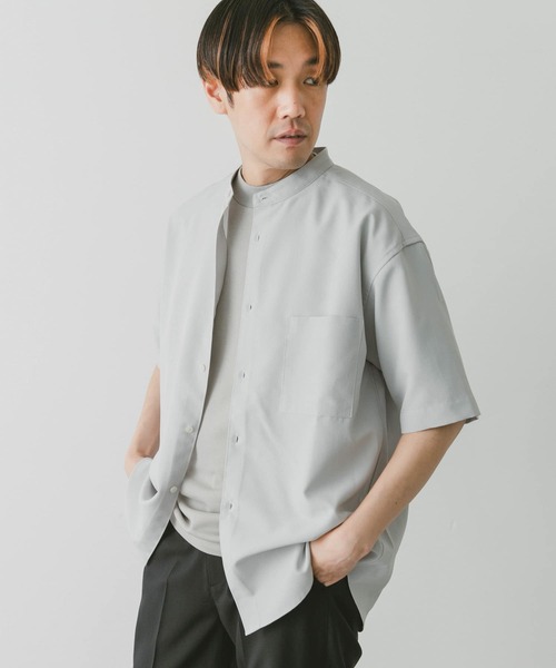 「URBAN RESEARCH DOORS」 半袖シャツ MEDIUM グレー系その他 レディース URBAN RESEARCH DOORS 半袖シャツ グレー - メルカリ