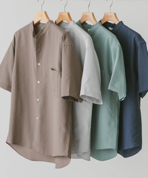 「URBAN RESEARCH DOORS」 半袖シャツ MEDIUM グレー系その他 レディース URBAN RESEARCH DOORS 「URBAN DOORS」 半袖シャツ MEDIUM