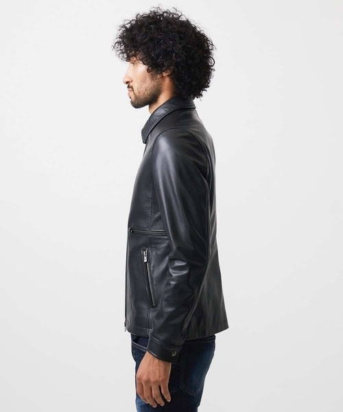 MICHEL KLEIN HOMME（ミッシェルクラン オム） 革ジャン ライダース