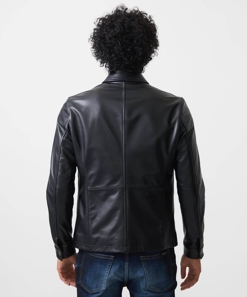 MICHEL KLEIN HOMME（ミッシェルクラン オム） 革ジャン ライダース