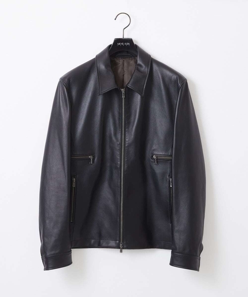 MICHEL KLEIN HOMME（ミッシェルクラン オム） 革ジャン ライダース