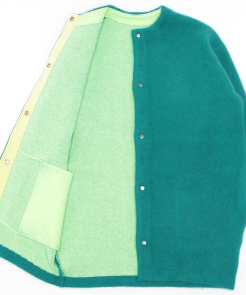 ELENDEEK（エレンディーク） ニットカーディガン FREE イエロー