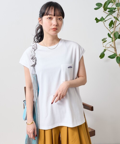 ＜トップスのみ＞THOUSAND MILE × FREAK'S STORE FREAK'S STORE tシャツ THOUSAND MILE × STORE/サウザンドマイル