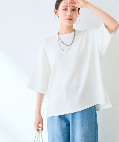 CROSS FUNCTION tシャツ 「シワになりにくい」なめらか