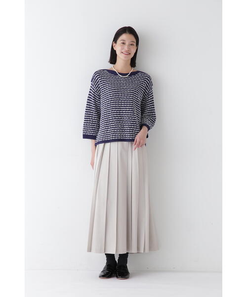 human woman（ヒューマンウーマン） スカート リネンライクブッチャー