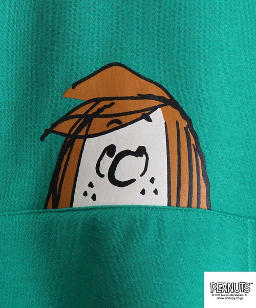 PEANUTS パーカー 裏起毛プルパーカー メンズ レディース
