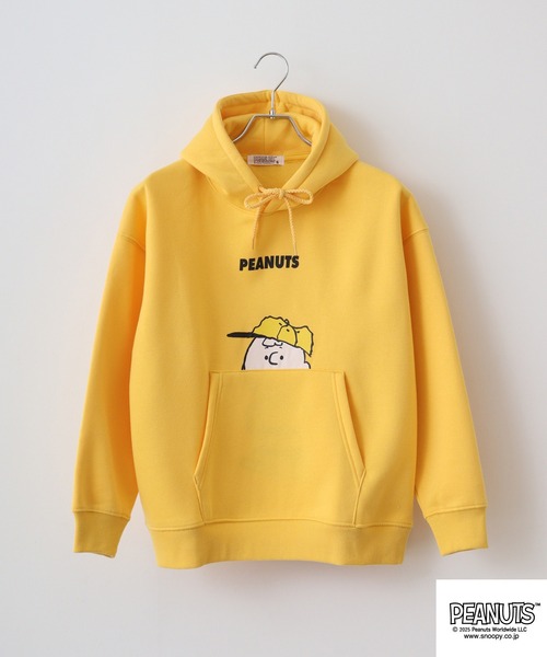 MONCLER × PEANUTS プルオーバーパーカー 長袖 L アイボリー MONCLER - MONCLER × PEANUTS プルオーバーパーカー 長袖 L アイボリー