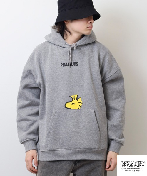 MONCLER × PEANUTS プルオーバーパーカー 長袖 L アイボリー MONCLER - MONCLER × PEANUTS プルオーバーパーカー 長袖 L アイボリー