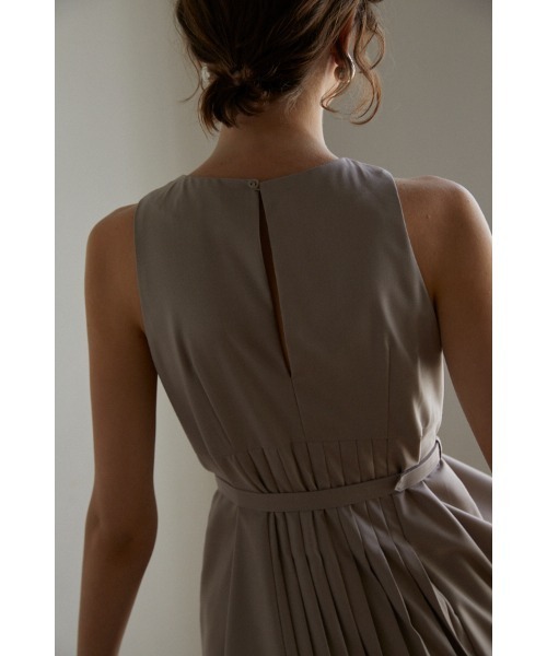 Estella. K タックプリーツ ワンピース Estella.K ワンピース Emilia Pleated Dress タックプリーツ