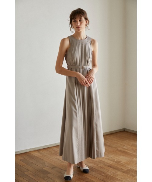 Estella.K ワンピース Emilia Pleated Dress タックプリーツ
