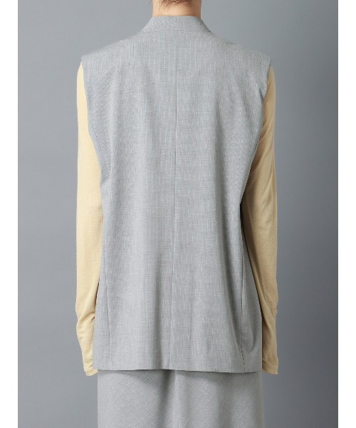 CIS.（シス） ベスト ジレ パッドショルダーCIS.ジレ ウォッシャブル