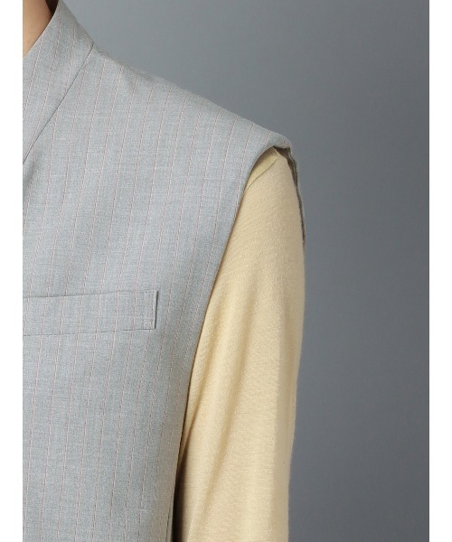 CIS.（シス） ベスト ジレ パッドショルダーCIS.ジレ ウォッシャブル