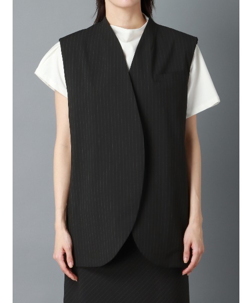 CIS.（シス） ベスト ジレ パッドショルダーCIS.ジレ ウォッシャブル