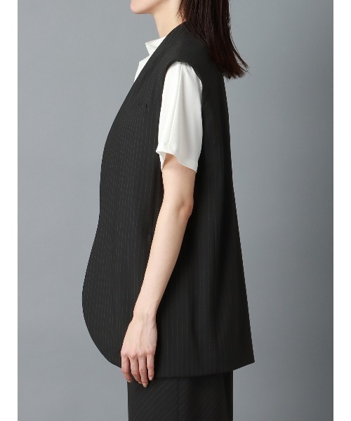 CIS.（シス） ベスト ジレ パッドショルダーCIS.ジレ ウォッシャブル