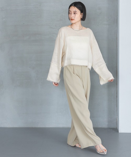 【未使用・完売色】Apart by ルランゼフィールリネンプルオーバー　ピンク 楽天市場】【SALE／50%OFF】ルランゼフィールリネンプルオーバー