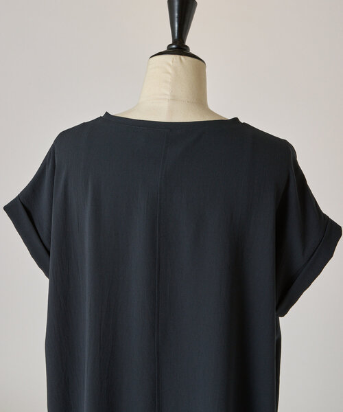 BEARDSLEY ワンピース ストレッチジョーゼットフレンチワンピ