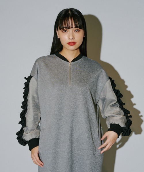 美品 アトリエ ドゥ サボン 2wayワンピース チェック フリンジ 美品 アトリエ ドゥ サボン 2wayワンピース チェック フリンジ