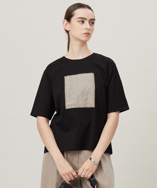 お歳暮 2025 ICB tシャツ ペイズリーレノクロス TEE レディース : ZOZOTOWN トップス