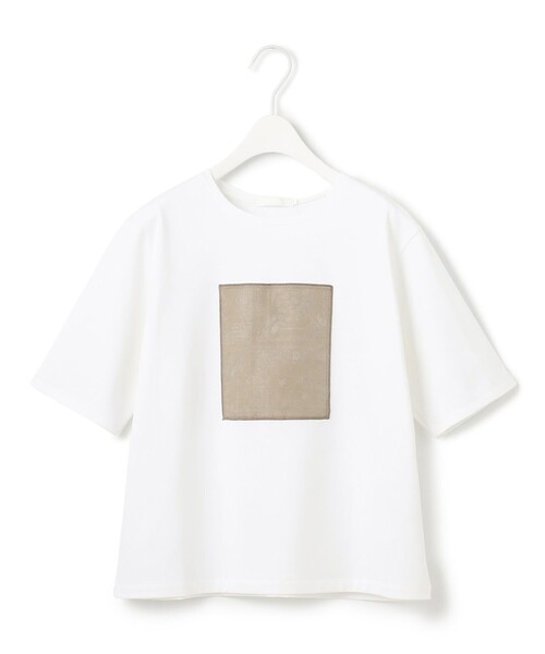 【2025A/W新作★送料無料】 tシャツ ICB ペイズリーレノクロス ZOZOTOWN : レディース TEE トップス