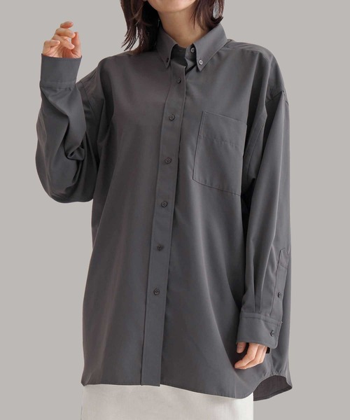 ブラウス シャツ 「ZOZOTOWN限定」「Louren/ローレン」basic broadcloth shirt/ベーシックブロードクロスシャツ/ブラ louren ブラウス シャツ 「ZOZOTOWN限定」「Louren/ローレン