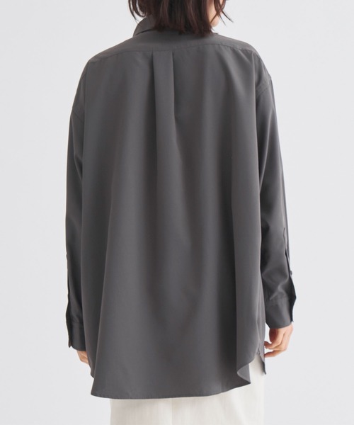 ブラウス シャツ 「ZOZOTOWN限定」「Louren/ローレン」basic broadcloth shirt/ベーシックブロードクロスシャツ/ブラ ZOZOTOWN限定》【Louren/ローレン】basic broadcloth shirt
