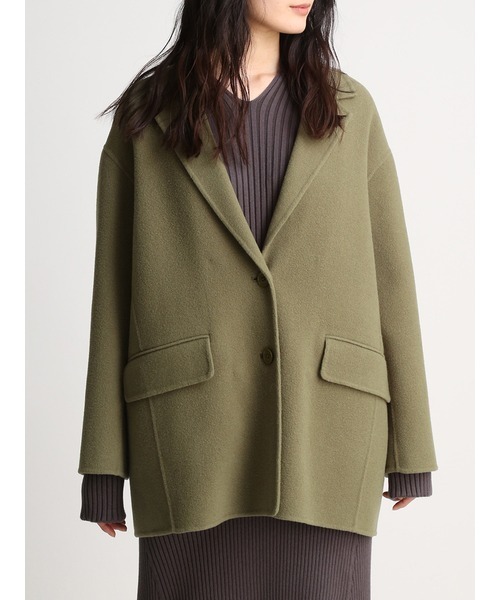 Mila Owen（ミラオーウェン） チェスターコート 1 グリーン レディース