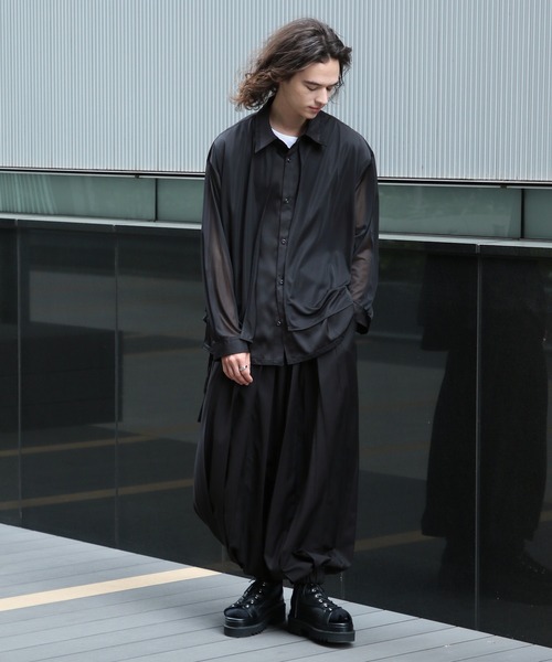 HARE（ハレ） ワイドパンツ パンツ 「SET UP対応」YOSEバルーンパンツ