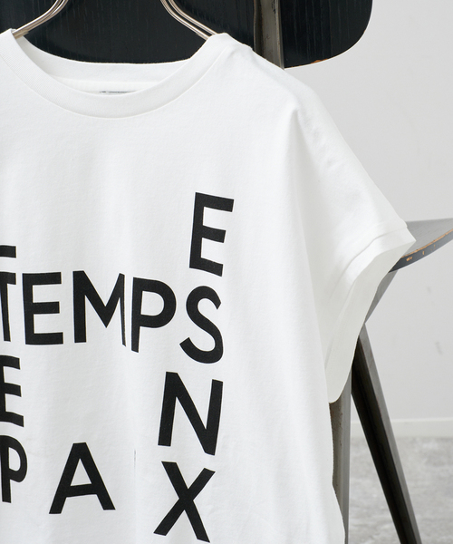 Spick＆Span tシャツ ロゴフレンチTシャツ2 レディース