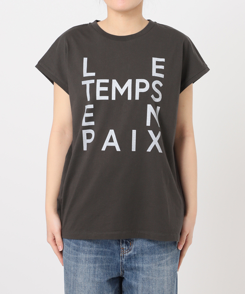 Spick＆Span tシャツ ロゴフレンチTシャツ2 レディース