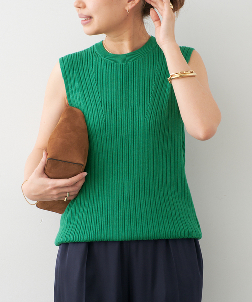Deuxieme Classe ニット セーター 「LOWER/ローヴァー」14G SILK
