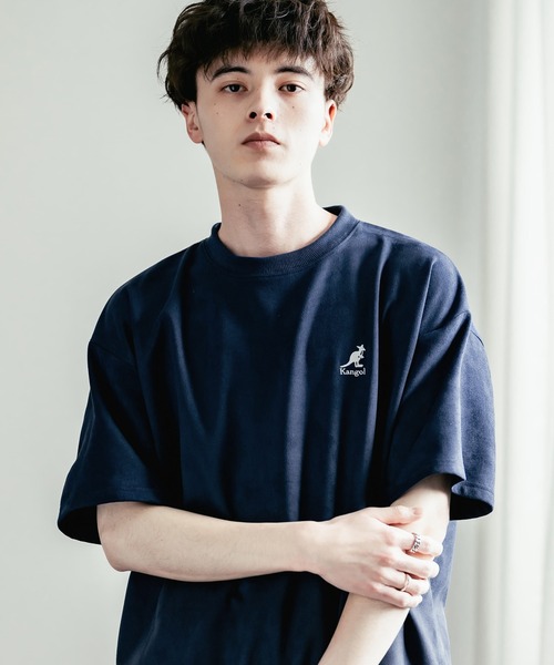 SEVENTEEN  Tシャツ コラボ KANGOL  レディース  メンズ KANGOL tシャツ 「KANGOL×A.S.M コラボ」 USAコットン