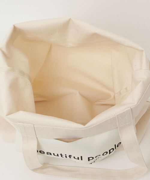 beautiful people トートバッグ ベージュ beautiful people 「beautiful people」 トートバッグ