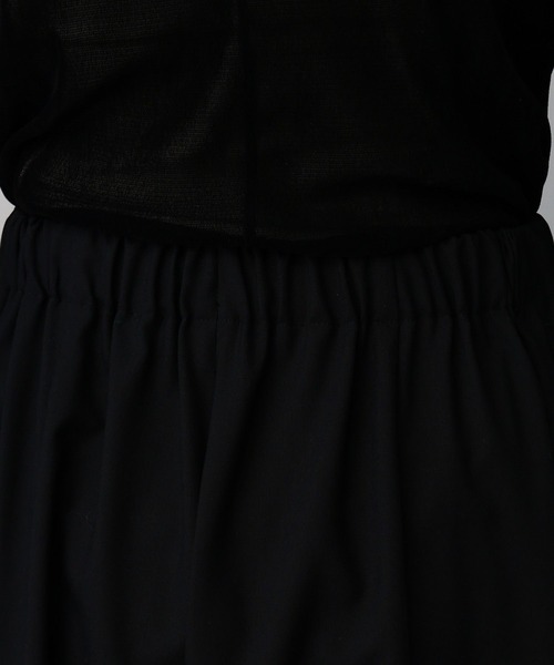 「Curensology」 イージーパンツ FREE ブラック レディース_画像3