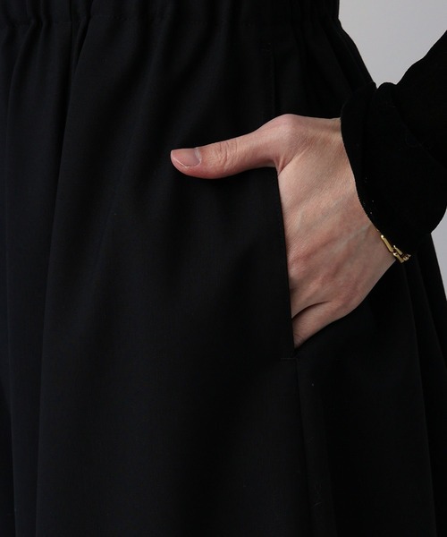 「Curensology」 イージーパンツ FREE ブラック レディース_画像5