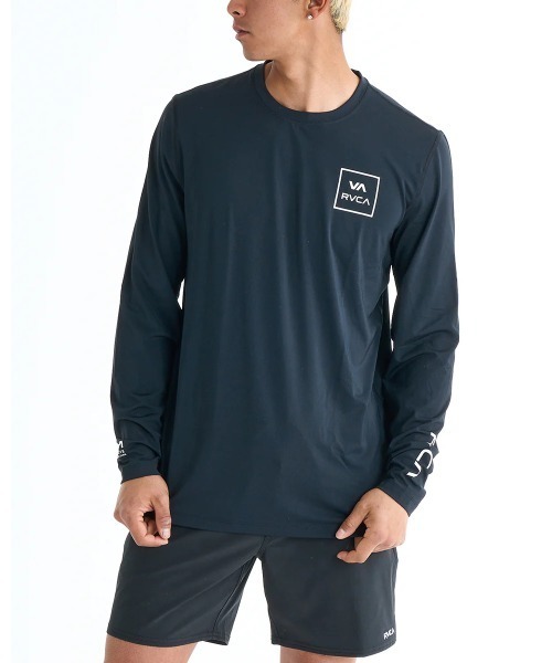 RVCA ラッシュガード メンズ SURF SHIRT L/S 長袖ラッシュガード