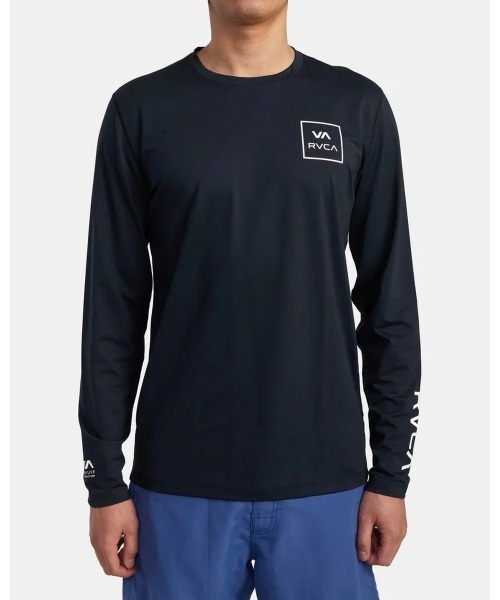 RVCA（ルーカ） ラッシュガード メンズ RVCA SURF SHIRT L/S 長袖