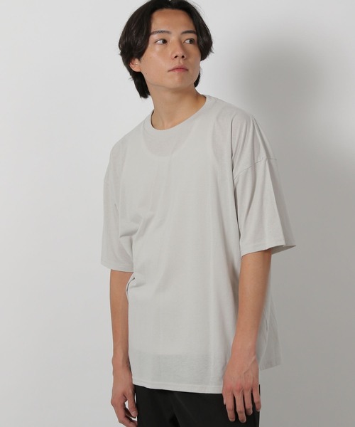 レース付きホワイト半袖Tシャツ LAKOLE（ラコレ） tシャツ 「2枚セット」レースアンサンブル半袖T