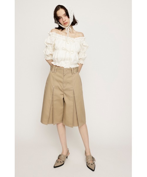パンツ SLY Dickies L/W TUCK HALF PANTS Dickies(R) L/W TUCK HALF PT ディッキーズ ローウエスト タック