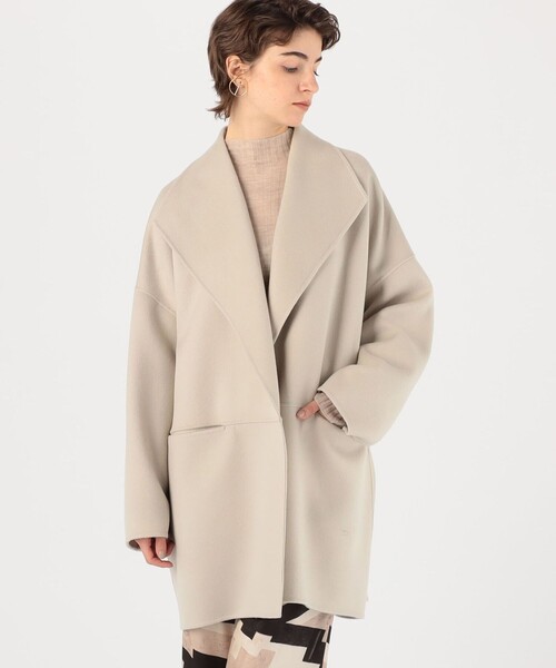 「DES PRES」 コート 36 ライトベージュ レディース_画像9