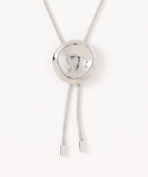 ginger and sprout ネックレス シルバーチェーンループタイ メンズ