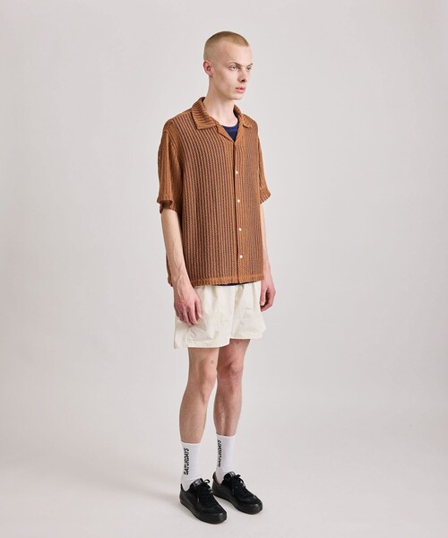 ブラウス シャツ Canty Lace SS Shirt レディース Saturdays NYC ブラウス シャツ Canty Lace SS Shirt レディース