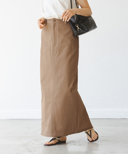 NOBLE スカート チノタイトマキシスカート : ZOZOTOWN Yahoo!店 NOBLE スカート チノタイトマキシスカート : ZOZOTOWN Yahoo!店