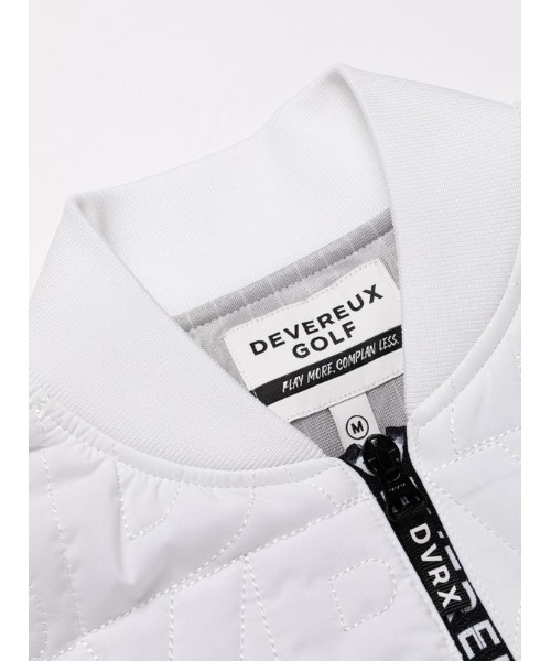 DEVEREUX GOLF ブルゾン アウター DVRX中綿キルトFull Zip JK メンズ