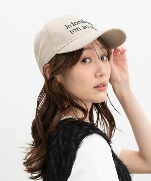 Honeys キャップ 帽子 ワンポイントキャップ レディース