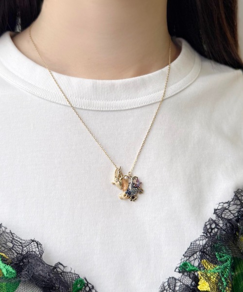 ANNA SUI（アナスイ） ネックレス 山羊座モチーフ ネックレス