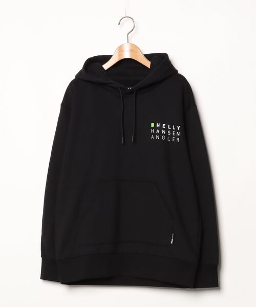 HELLY HANSEN 黒パーカー ヘリーハンセン(HELLY HANSEN) スウェット
