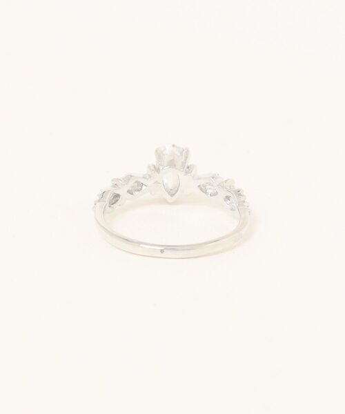 con affetto 指輪 リング シルバー925キュービックジルコニアペア