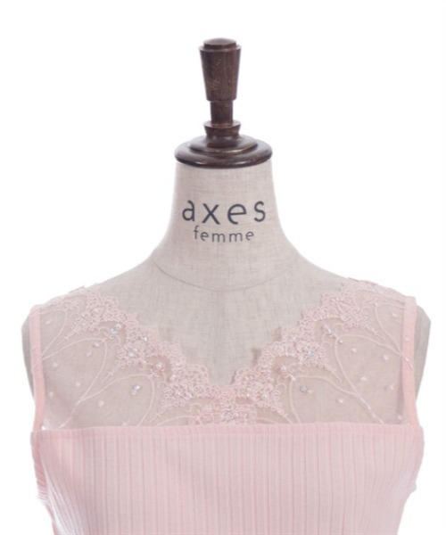 axes femme（アクシーズ ファム） タンクトップ ノースリーブ 吸水速乾