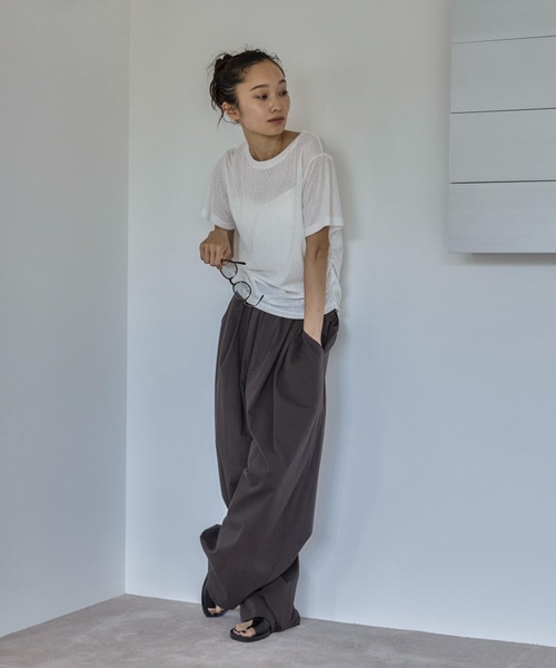お値下げ中＊ Loungedress コクーンチノパンツ LOUNGEDRESS（ラウンジドレス）の「コクーンチノパンツ